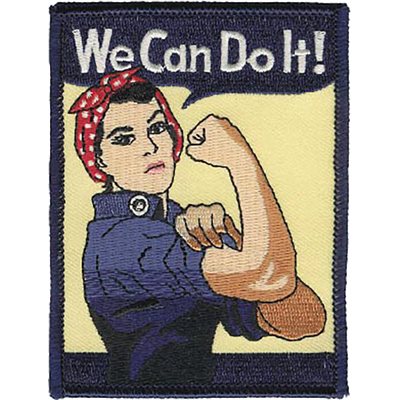 We Can Do It! WWII Patch – 4 Inch