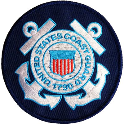 U.S. Coast Guard Patch – 4 Inch
