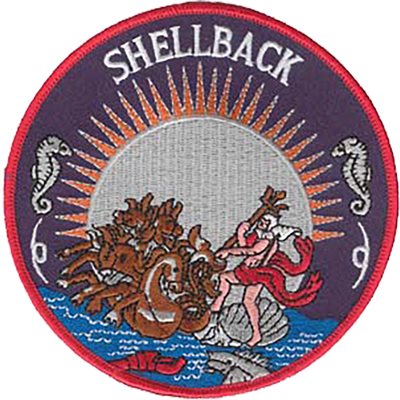 Shellback Patch – 4.5 Inch