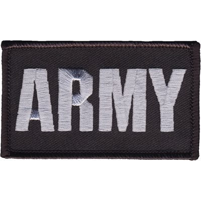 Eagle Crest Army Black Hook & Loop Patch