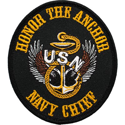 Navy Chief Patch – 4 Inch