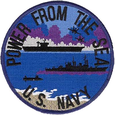 Power from the Sea Patch – 4.5 Inch