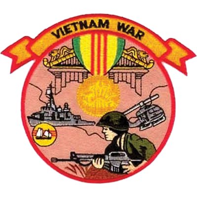 Vietnam War Patch – 4.5 Inch