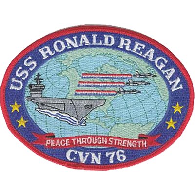 USS Ronald Reagan CVN-76 Patch – 5 Inch