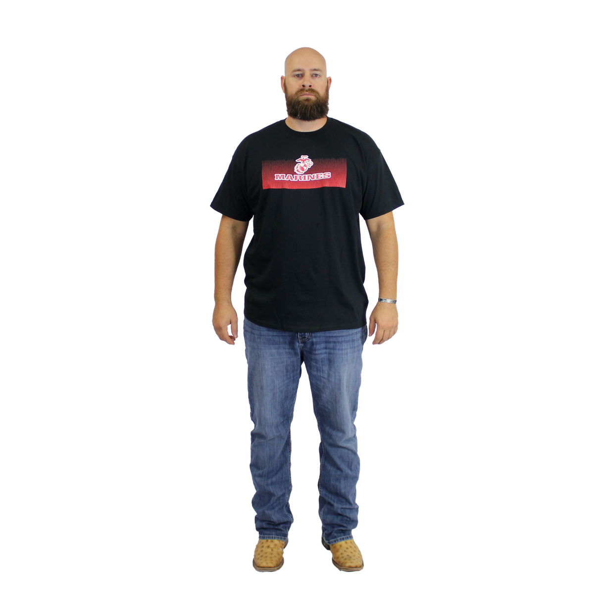 U.S. Marines Fading Dots T-Shirt – view 2