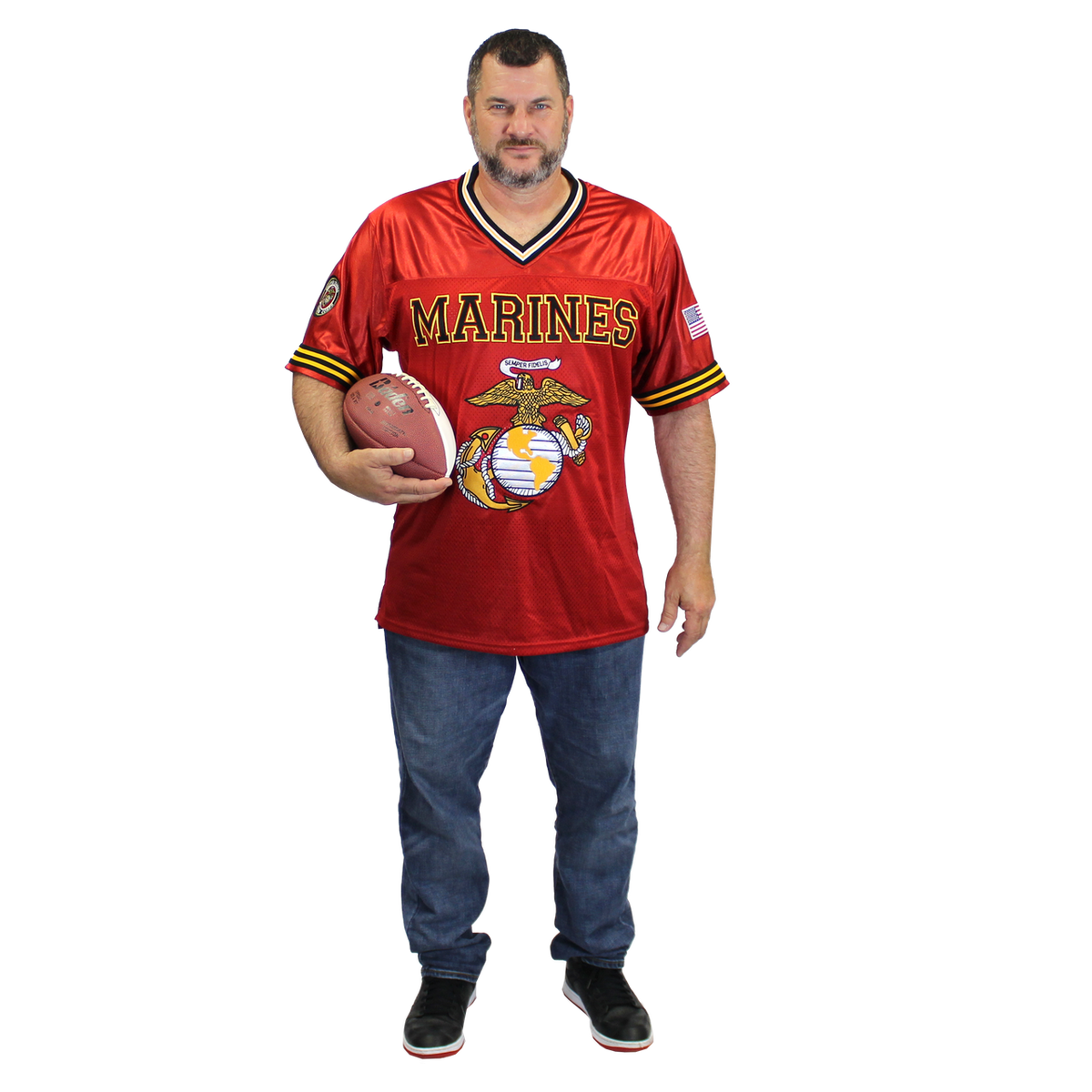 U.S. Marines Football Jersey – view 2