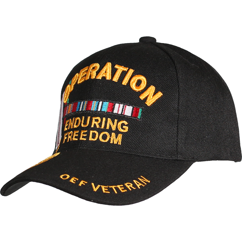Operation Enduring Freedom Veteran Medal Cap – view 2