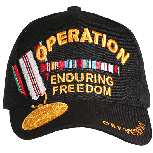 Operation Enduring Freedom Veteran Medal Cap – view 1