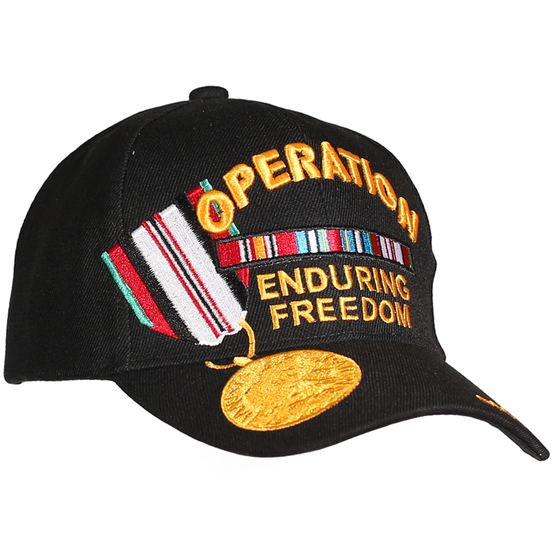 Operation Enduring Freedom Veteran Medal Cap – view 3