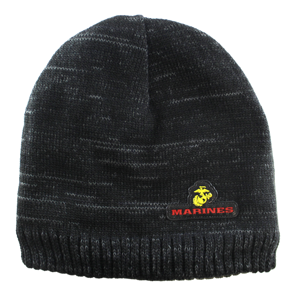 U.S. Marines Heathered Knit Earband Beanie – view 1