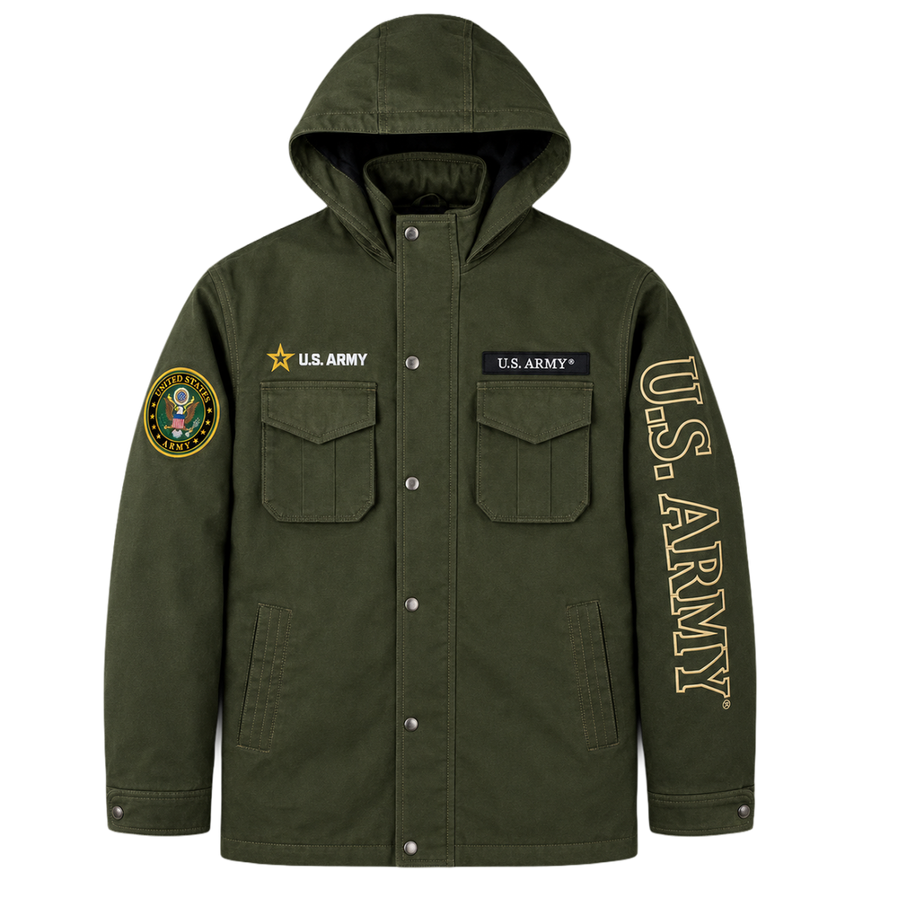U.S. Army Insulated Heavyweight Canvas Jacket – view 1