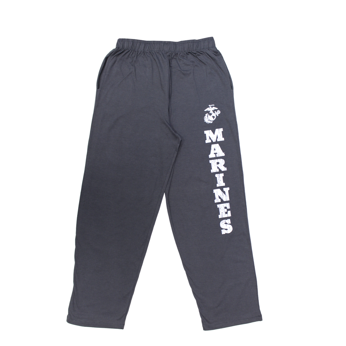 U.S. Marines Dark Grey Relaxed Lounge Pants – view 1