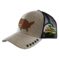 Vietnam Veteran Map Mesh Adjustable Mesh-Back Cap – view 1