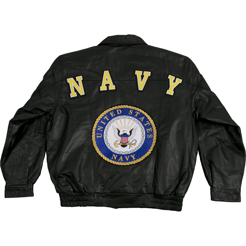 U.S. Navy Genuine Leather Jacket – view 2