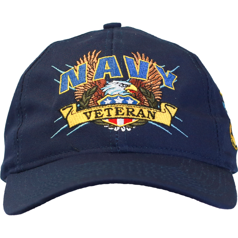 U.S. Navy Veteran Freedom Flex Structured Cap – view 1