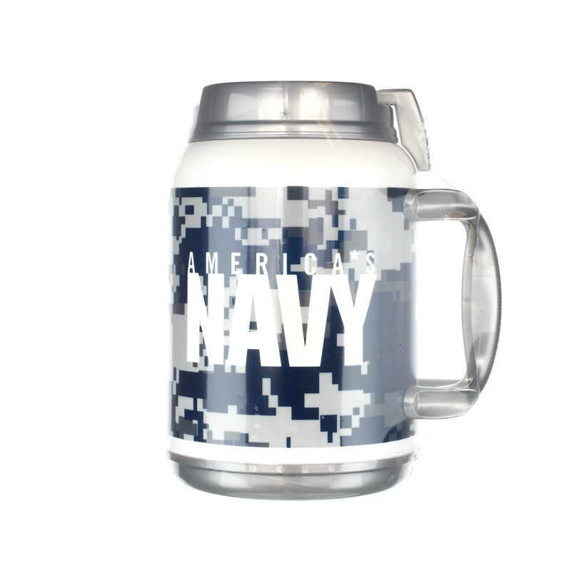 Navy 64 Oz Large Travel Mug – view 2