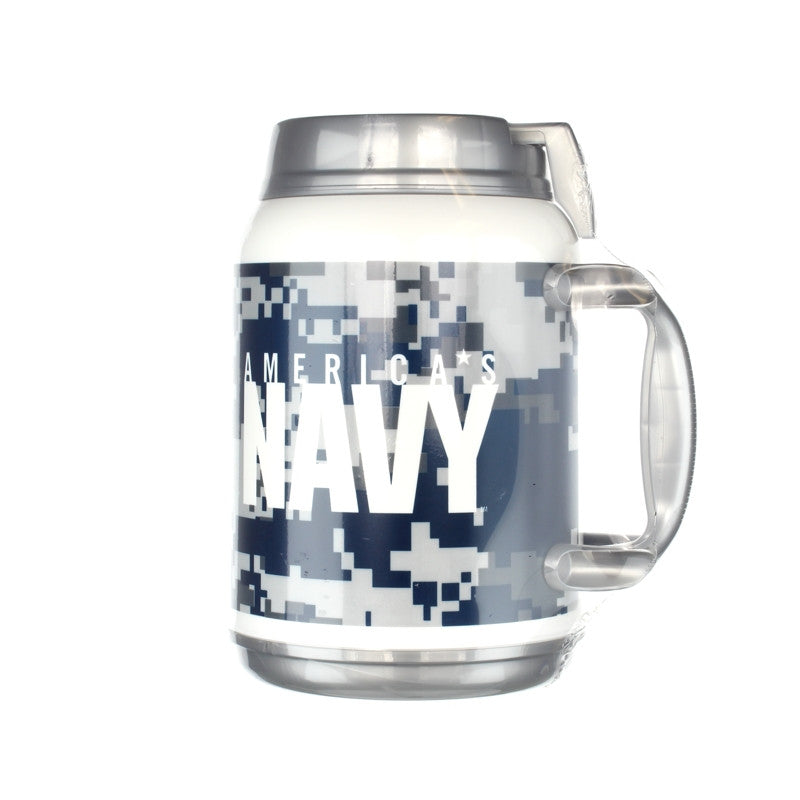 Navy 64 Oz Large Travel Mug – view 3