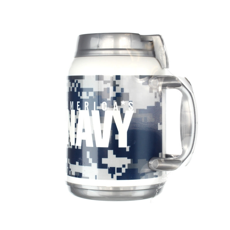 Navy 64 Oz Large Travel Mug – view 4