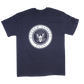 U.S. Navy Solid Color Patriotic Logo T-Shirt – view 1