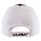 US Army Logo Gray & White Performance Cap – view 3