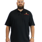 U.S. Marines Black Pocket Golf Polo Shirt – view 1