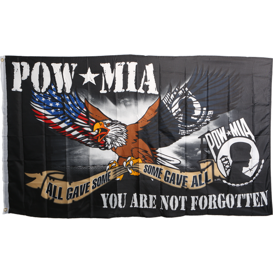 POW/MIA Patriotic Military Remembrance Flag – view 1