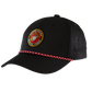 U.S. Marines Perforated Rope Cap with Gold Rope Detail – view 2