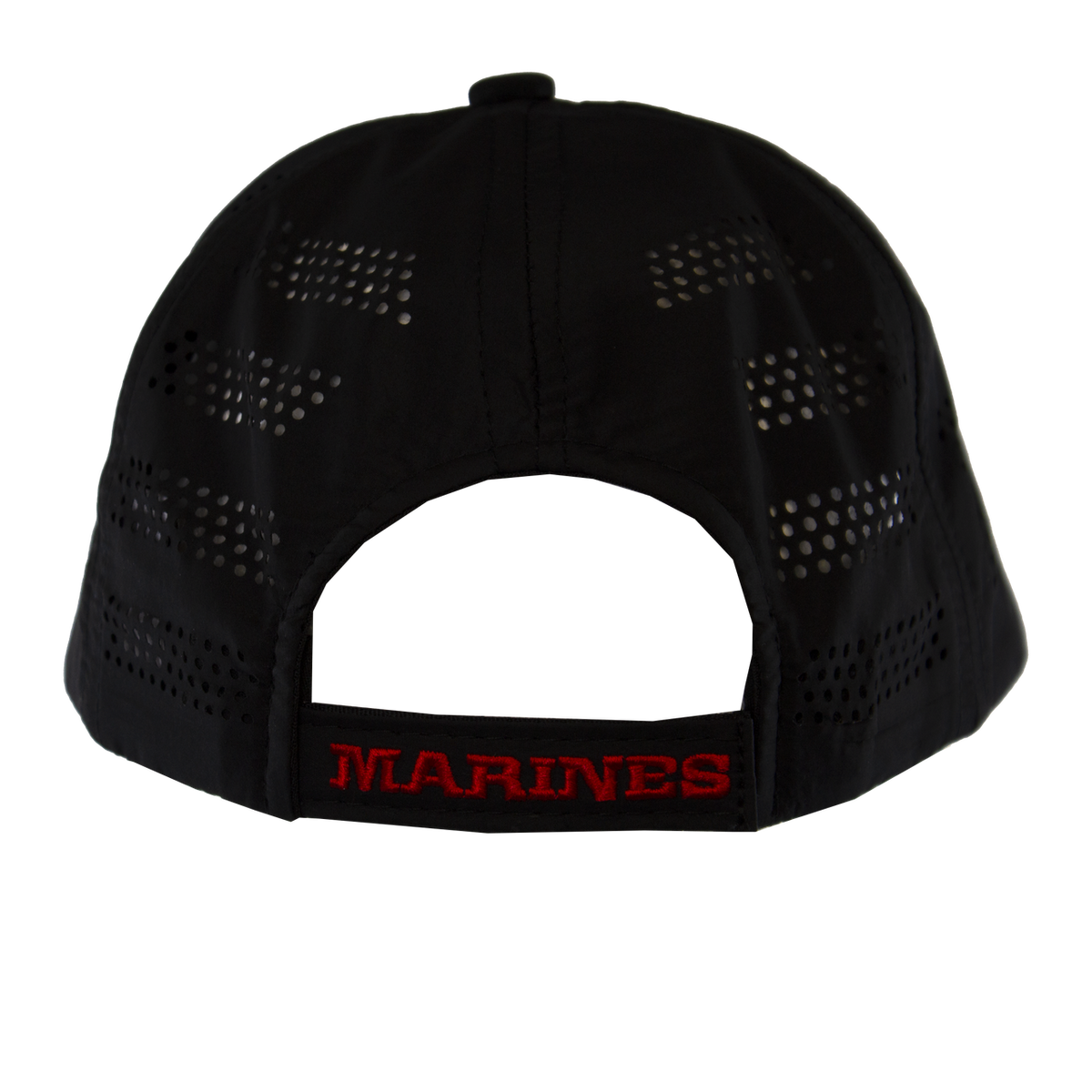 U.S. Marines Perforated Rope Cap with Gold Rope Detail – view 4