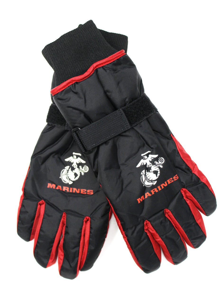 Officially Licensed U.S. Marines Ski Gloves – view 2
