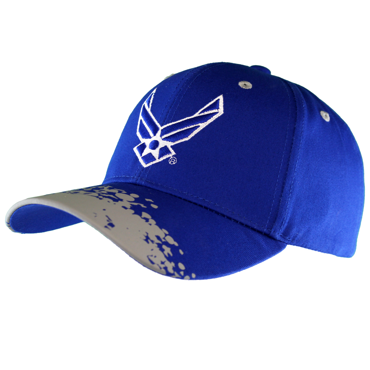 US Air Force Splatter Blue w/ Logo Cap – view 2