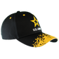 Official U.S. Army Black and Gold Splatter Cap – view 3