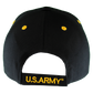 Official U.S. Army Black and Gold Splatter Cap – view 4