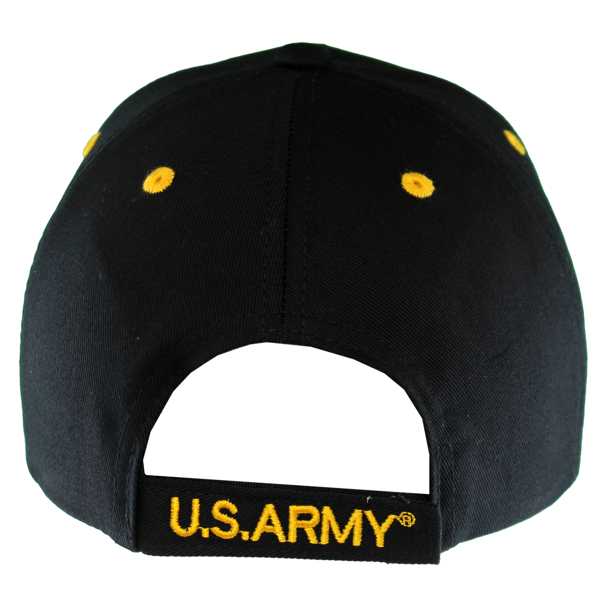 Official U.S. Army Black and Gold Splatter Cap – view 4