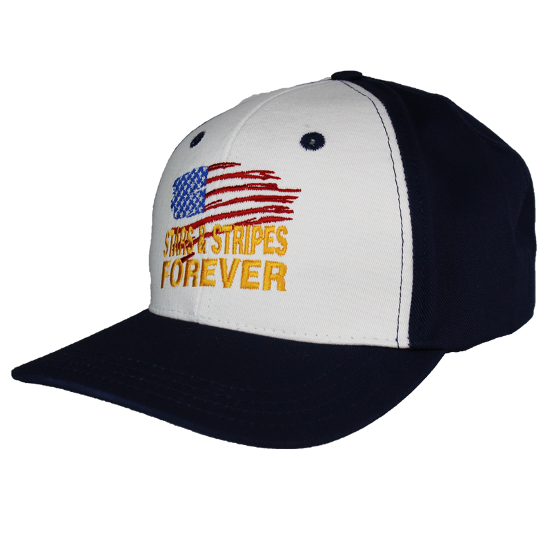 Stars & Stripes 3D Embroidered Baseball Cap – view 2