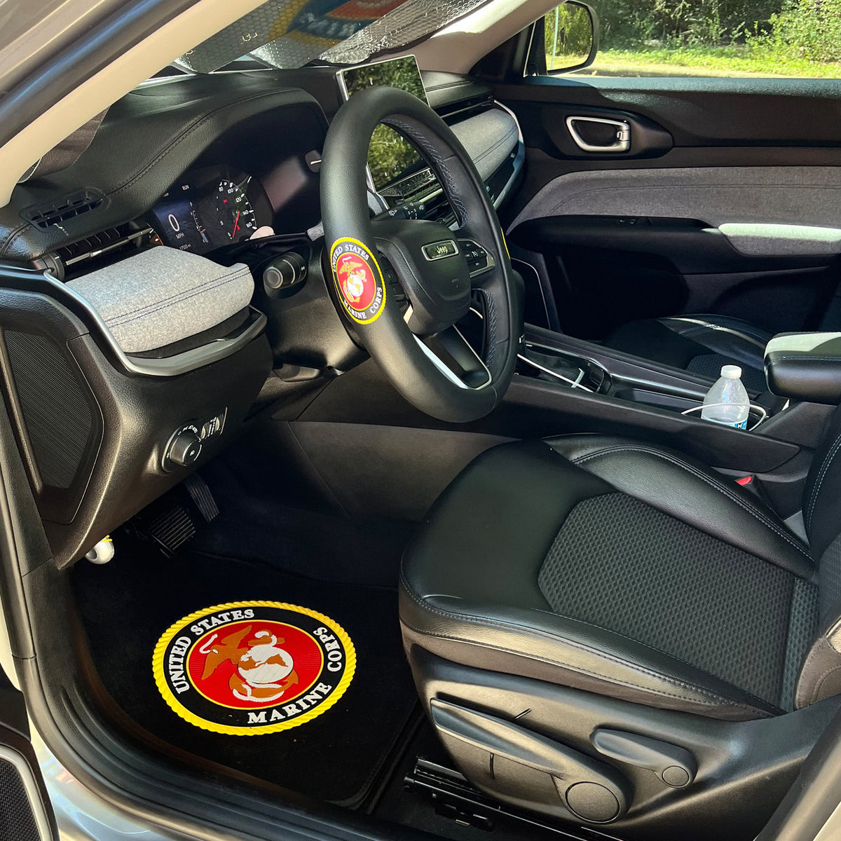 Marines Steering Wheel Cover for Cars – view 3