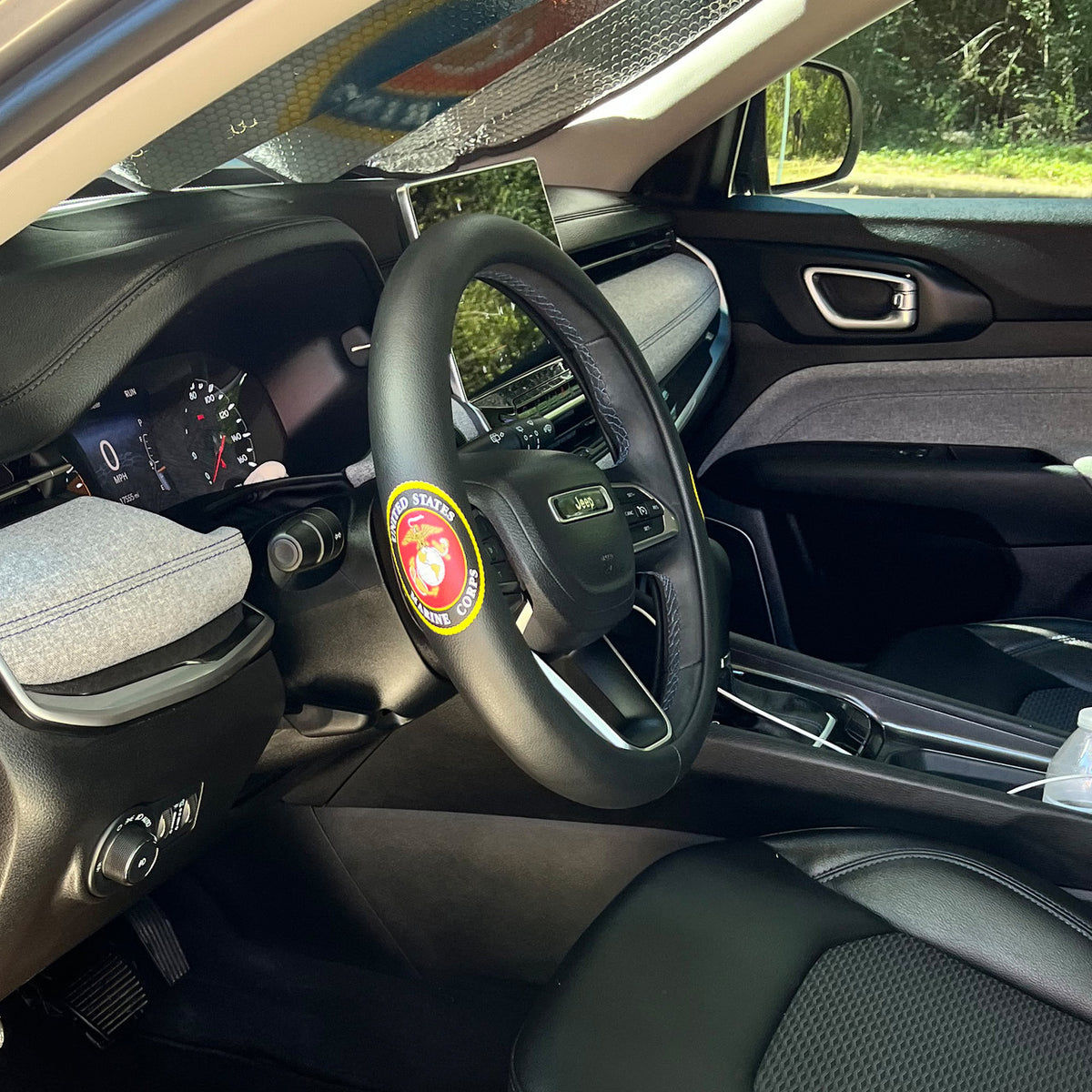 Marines Steering Wheel Cover for Cars – view 2