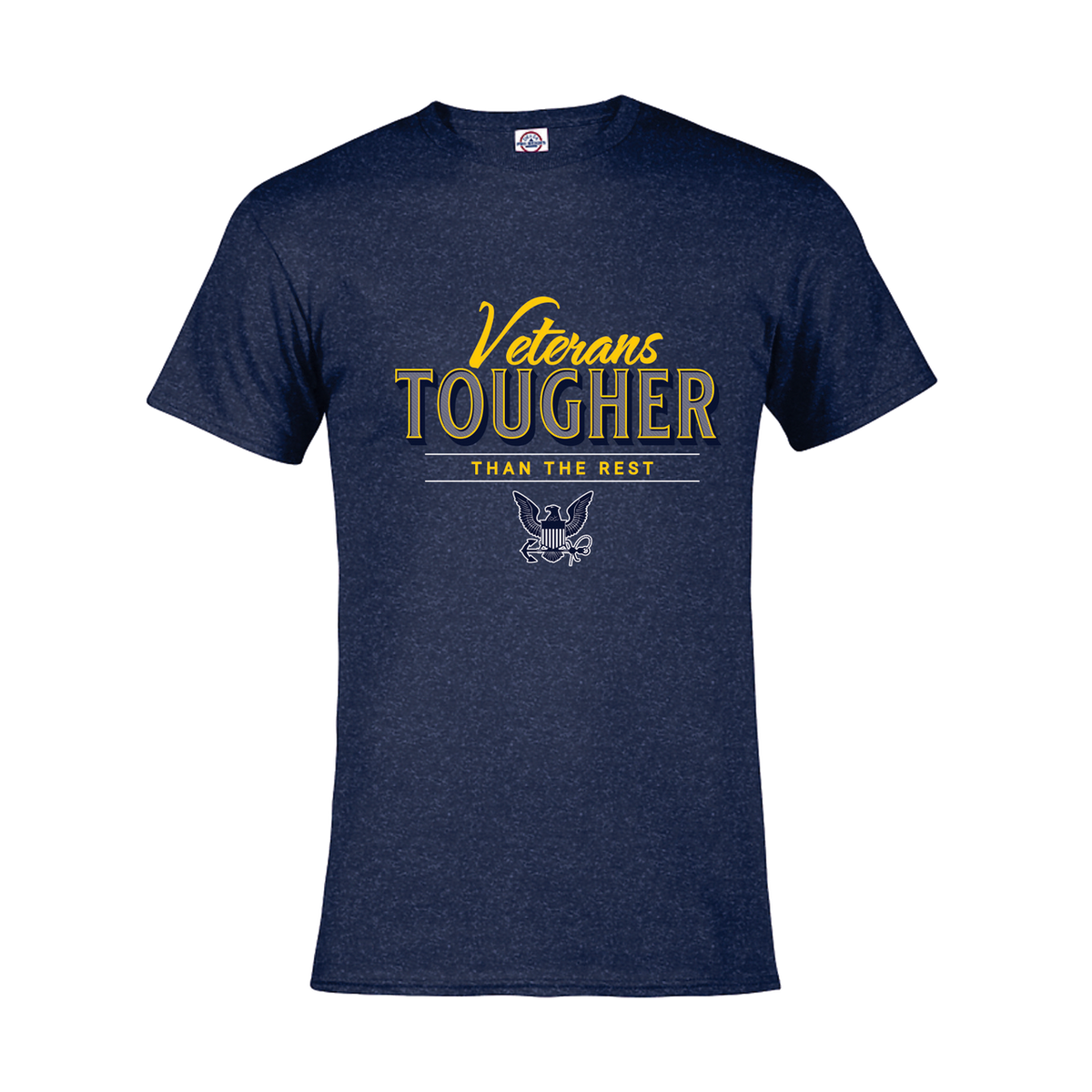 U.S. Navy Tougher Unisex 100% Cotton T-Shirt – view 1