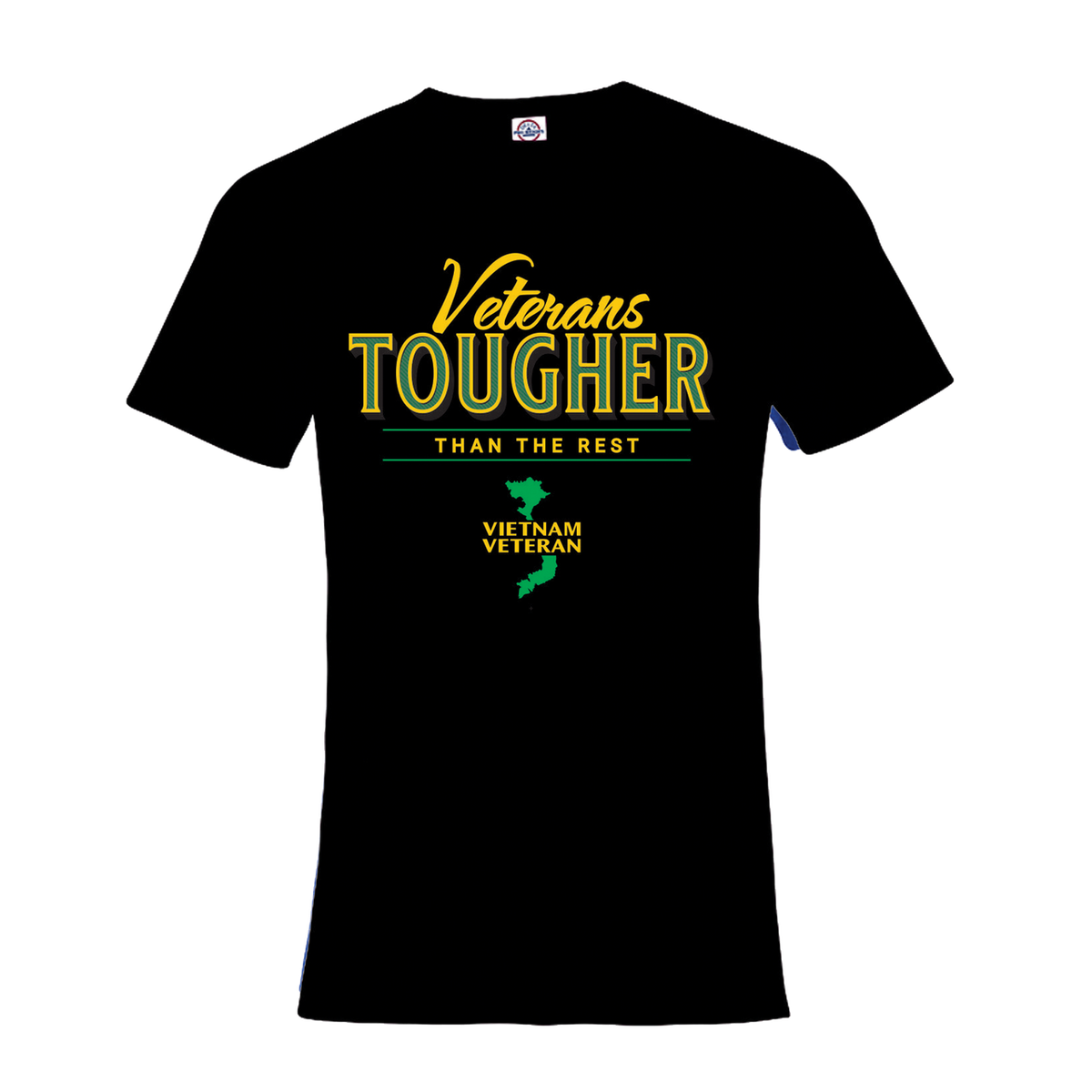 Vietnam Veteran Tougher Screen-Printed T-Shirt – view 1
