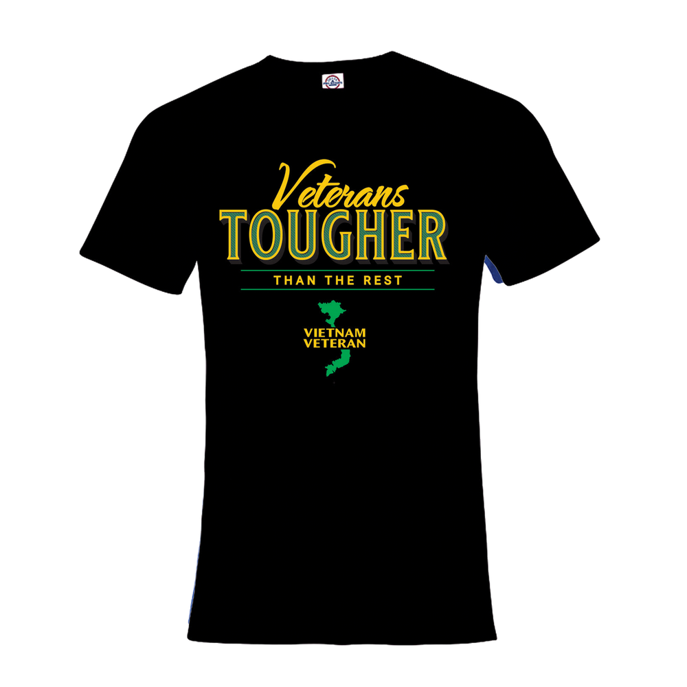 Vietnam Veteran Tougher Screen-Printed T-Shirt – view 1