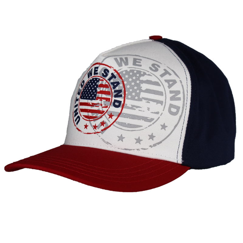 United We Stand Screen-Printed Patriotic Cap – view 2