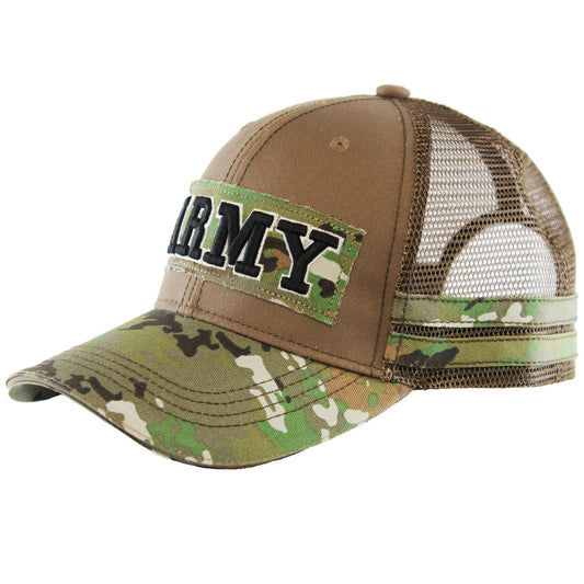Army Camo Tape Cap