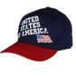 Made in USA American Flag Screen Printed Cap – view 2