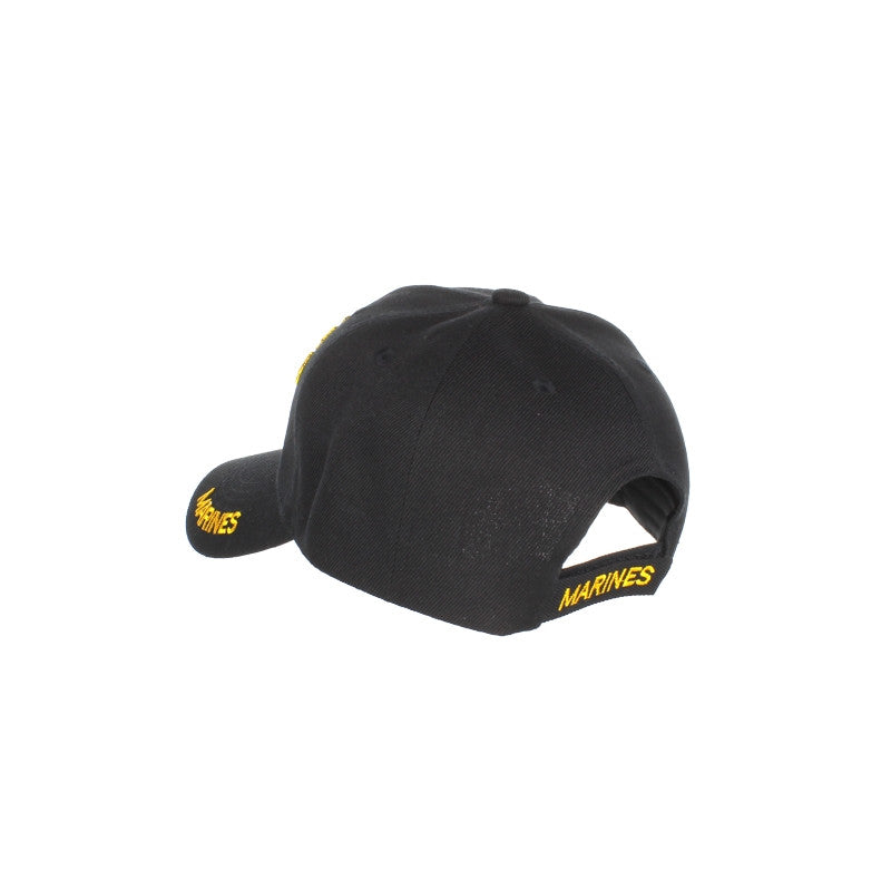 U.S. Marines Shadow Embroidery Black Cap – view 11