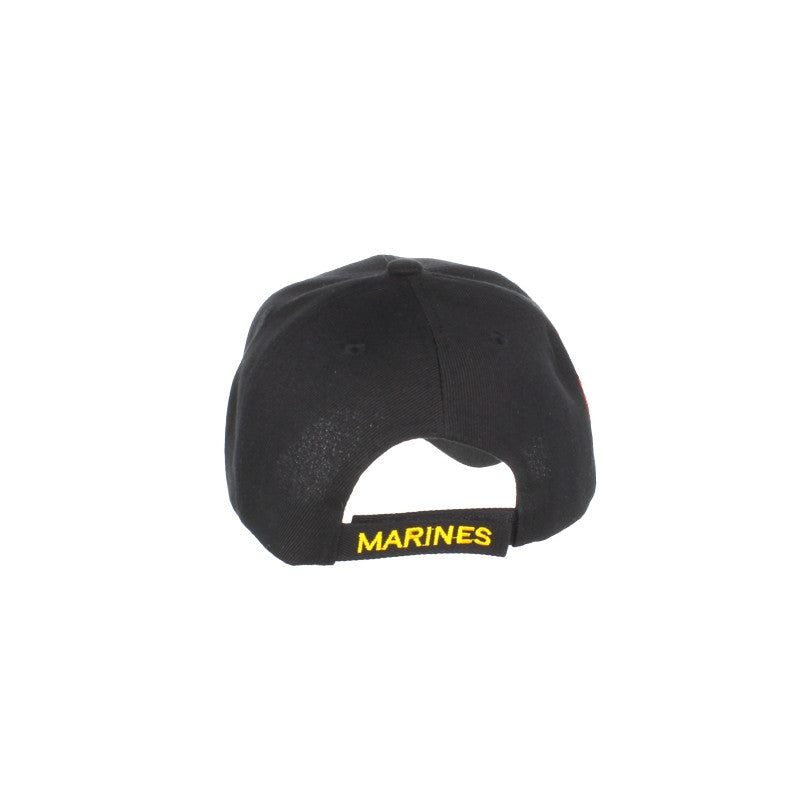 U.S. Marines Shadow Embroidery Black Cap – view 14