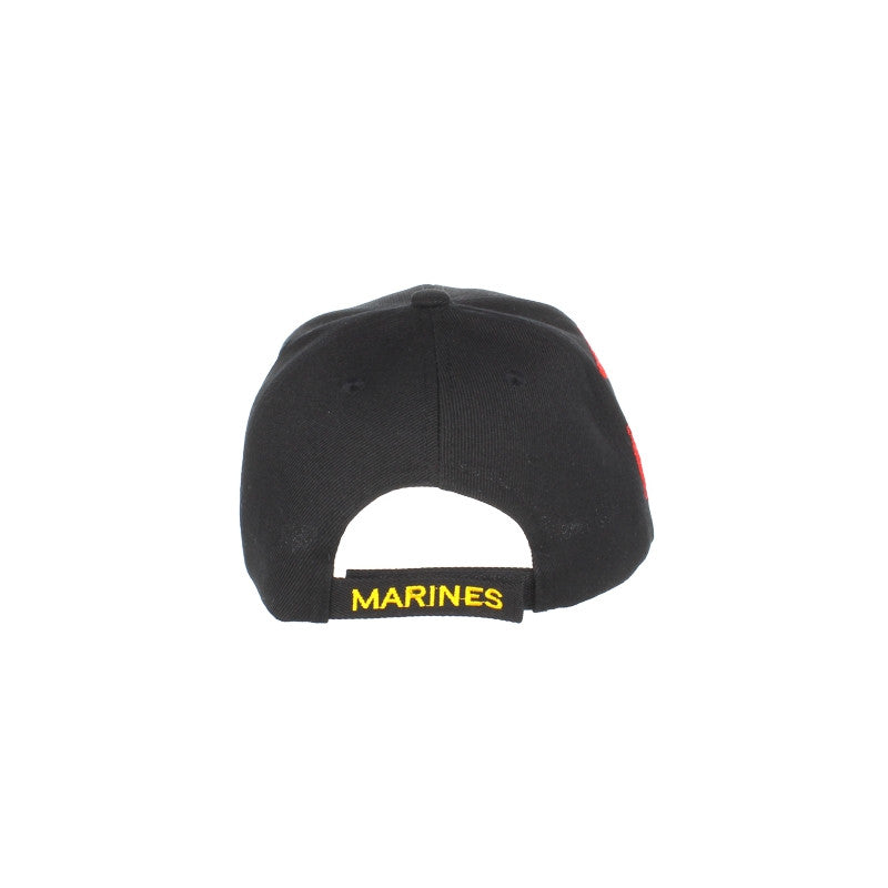 U.S. Marines Shadow Embroidery Black Cap – view 15