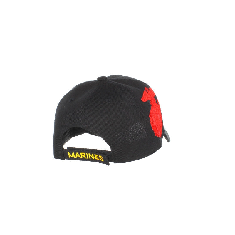 U.S. Marines Shadow Embroidery Black Cap – view 17