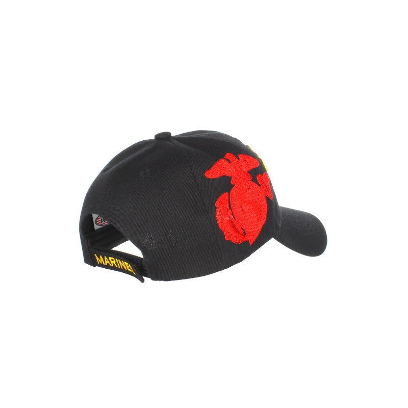 U.S. Marines Shadow Embroidery Black Cap – view 19