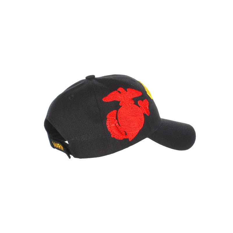 U.S. Marines Shadow Embroidery Black Cap – view 20