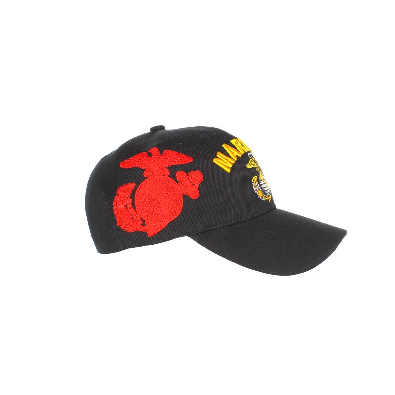 U.S. Marines Shadow Embroidery Black Cap – view 23