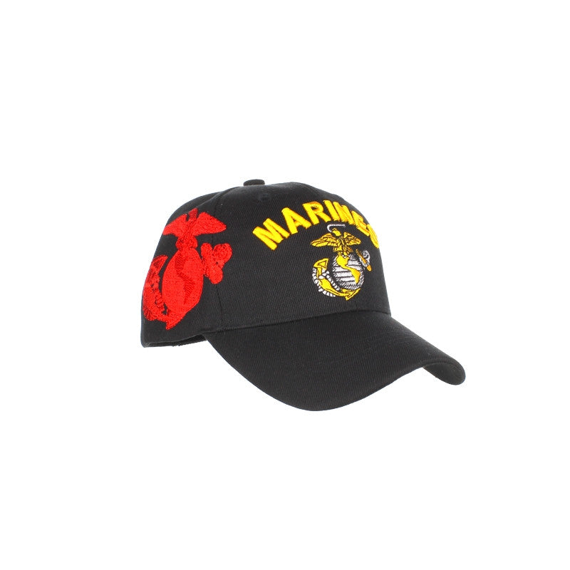 U.S. Marines Shadow Embroidery Black Cap – view 26